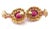 Tiffany and Co. Late 20th Century Tiffany & Co. Yellow Gold Large Pink Tourmaline Earrings, Pair For Sale - Image 4 of 13