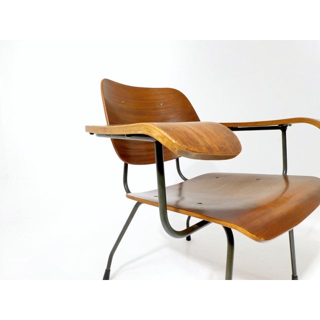 Brown Vintage Dutch Model 8000 Lounge Chair by Tjerk Reijenga for Pilastro, 1962 For Sale - Image 8 of 18