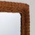 1960s French Wicker Mirror For Sale In Los Angeles - Image 6 of 8