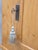 Antique English Pine Single Door Cupboard With Working Key and Original Hardware For Sale - Image 10 of 14