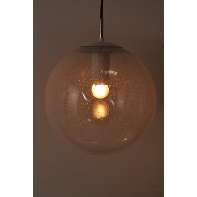 Vintage Three-Light Pendant Lamp, 1960s For Sale - Image 9 of 15