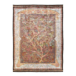 Pasargad DC Exquisite Design Paris Palace Fine Power Loom v. Silk Rug For Sale