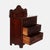 Antique Carved Walnut 3 Drawer Commode With Backsplash & Shelves C1890 Measures - 42 1/2" x 32" x 17 1/4" A finely crafted...