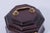 Virginia Metalcrafters Virginia Metalcrafters Mahogany Octogonal Tea Caddy For Sale - Image 4 of 13