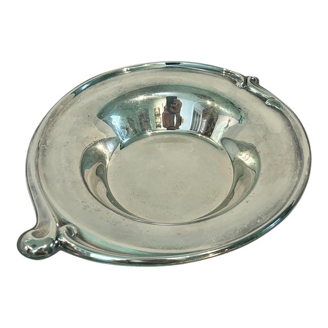 Vintage Wm Rogers Silver Plate Art Nouveau Candy or Trinket Dish For Sale
