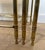 1940s Neoclassical style brass nesting tables by Maison Jansen For Sale - Image 12 of 12