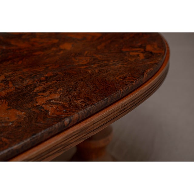 Boomerang-Shaped Coffee Table, Belgium, 1970 For Sale - Image 6 of 11