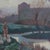 1920s After Barbizon School, Lady Tending a Flock of Geese at Dusk or Dawn, 1920s, Oil on Canvas For Sale - Image 5 of 8