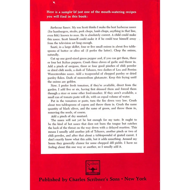 Traditional "The Haphazard Gourmet" 1966 Gehman, Richard For Sale - Image 3 of 8