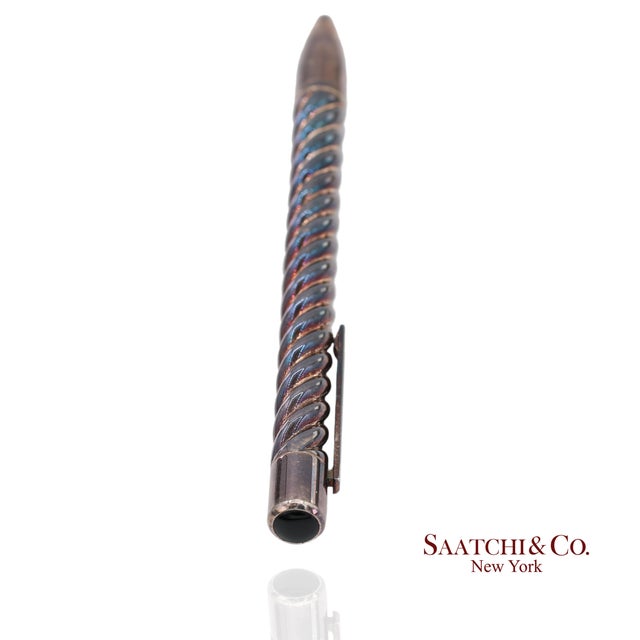 David Yurman Vintage Sterling Silver with Black Onyx Pen Metal Type: Sterling Silver Total Item Weight: 42.1 Grams Length:...