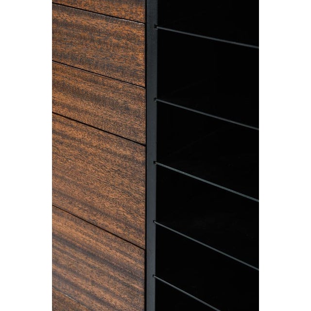 1950s Chest of Drawers in Mahogany and Brass from Harvey Probber, 1950s For Sale - Image 5 of 9