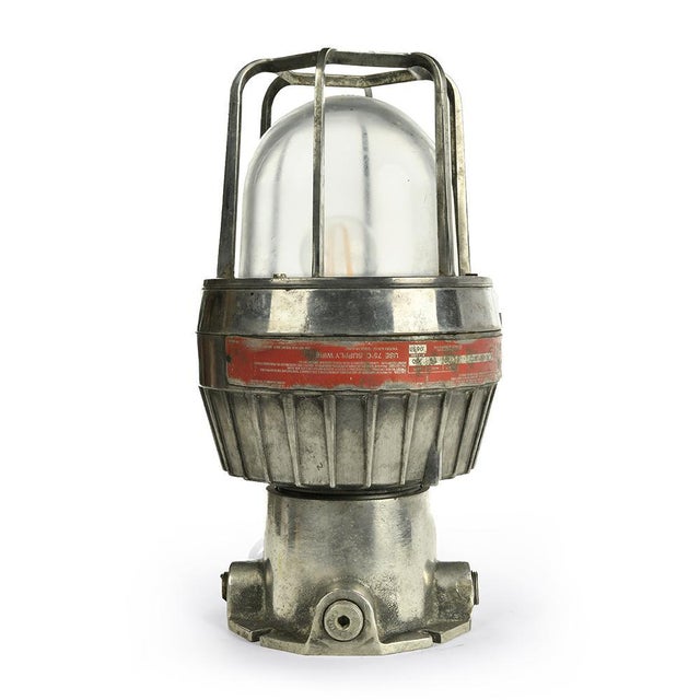 Vintage Metal Boat Sconce For Sale - Image 6 of 6