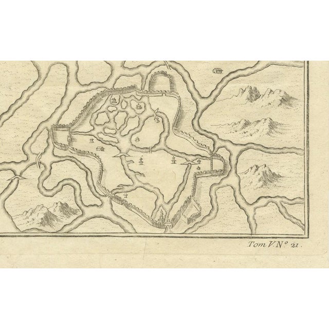 Map of Vusihyen, 1754 For Sale - Image 3 of 6