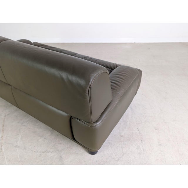 DS 18 Two-Seater Sofa in Leather from De Sede For Sale - Image 9 of 10