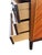 Swedish Roll-Top Secretary Desk Bookmatched Teak & Rosewood Attributed to Egon Ostergaard For Sale - Image 11 of 18