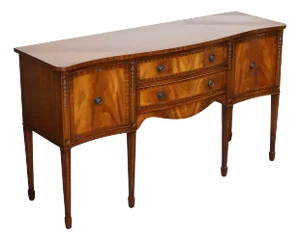 Vintage Edwardian Hardwood Sideboard Made by Jaycee Furniture