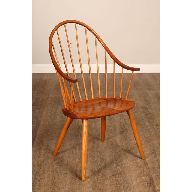 Thomas Moser Set Of Eight Continuous Arm Dining Chairs For Sale - Image 17 of 18