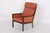 Mid-Century Modern Mahogany Armchair with High Backrest by Ole Wanscher for Poul Jeppesens Møbelfabrik, Denmark, 1960s For Sale - Image 3 of 12