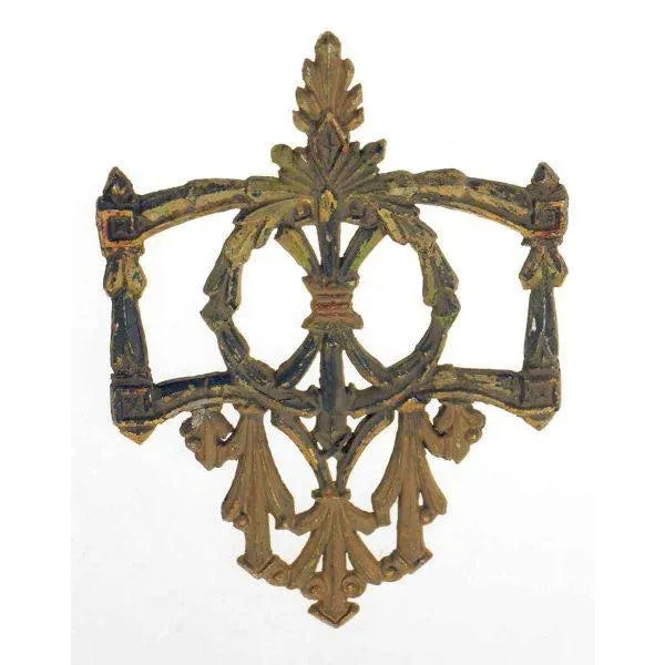 Early 20th Century Antique Bronze Decorative Applique For Sale - Image 4 of 4