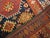 1890s Blue Navy Geometric Tribal Antique Persian Kurdish Rug 5'4" X 9'4" Handknotted Wool Carpet For Sale In New York - Image 6 of 6