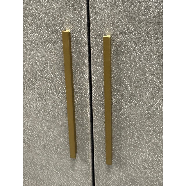 Restoration Hardware Graydon Shagreen Sideboard For Sale - Image 9 of 12