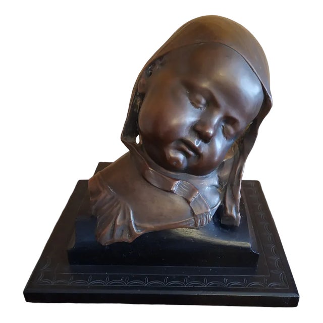 Ado Furlan, Sculpture of Baby, 1930s, Terracotta For Sale