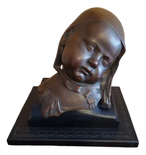 Ado Furlan, Sculpture of Baby, 1930s, Terracotta