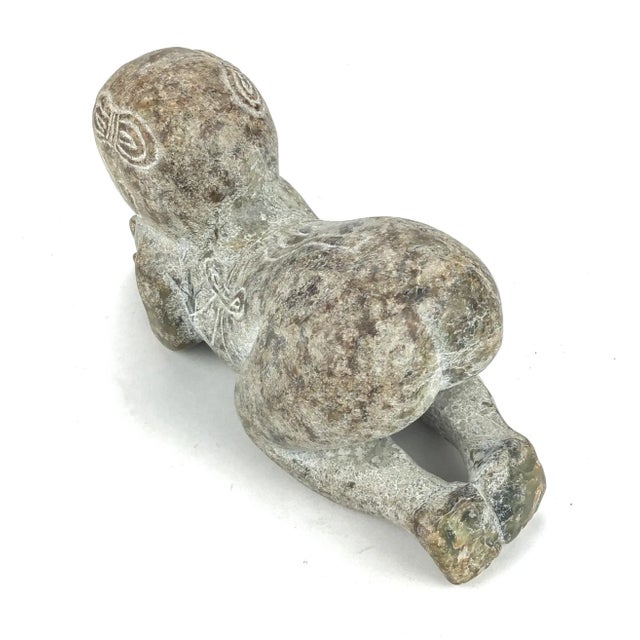 Stone Hand Carved Antique Stone Sculpture For Sale - Image 7 of 13