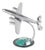 Desktop Airplane Model for Air France, Aluminum Lockheed Constellation, 1950 For Sale