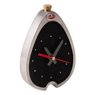 Vintage Bugatti Owners Club Radiator Clock, 1960s For Sale