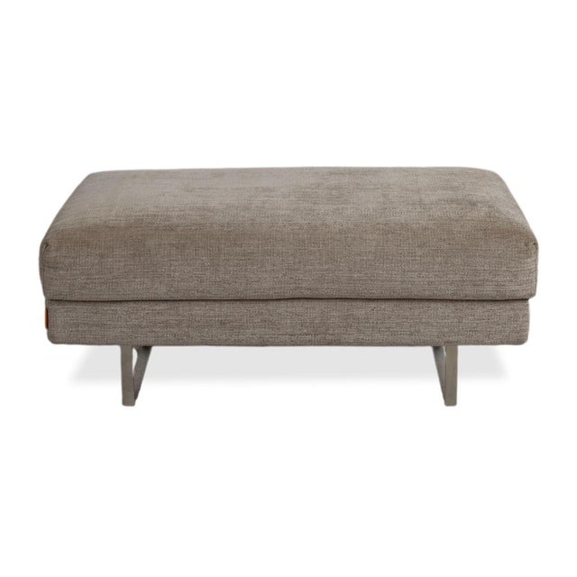 Montis Axel Fabric Stool in Grey For Sale - Image 11 of 13