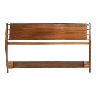 1950s Rosewood Headboard, Bertha Schaefer, Singer & Sons, Attributed, Restored For Sale