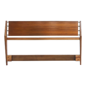 1950s Rosewood Headboard, Bertha Schaefer, Singer & Sons, Attributed, Restored