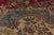 Oversized Antique Persian Kerman Lavar Rug in Red With Floral Medallion For Sale In New York - Image 6 of 10