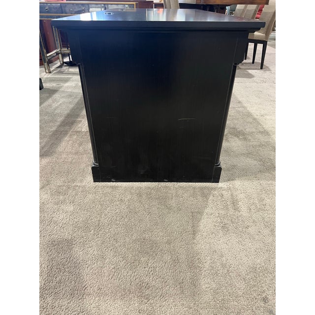 2020s Bowery Hill Seven Drawer Executive Desk For Sale - Image 5 of 6