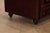 Chesterfield Style Oxford Red Tufted Leather Sofa For Sale - Image 9 of 18