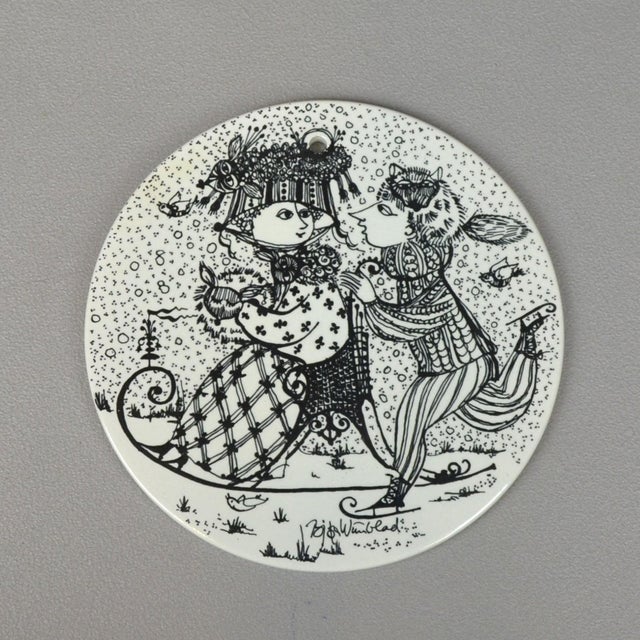 Ceramic Calendar Plaques by B. Wiinblad for Nymolle, Norway, 1970s, Set of 12 For Sale - Image 10 of 18