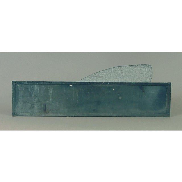 American Vintage Shoe Sign Ad for Storefront Shoe Repair Shop For Sale - Image 3 of 4