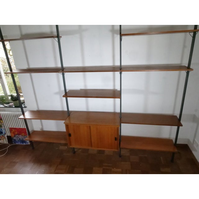 Mid-Century Teak Shelving System from Olof Pira, Sweden, 1960s For Sale - Image 14 of 18