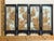 Mid 20th Century Chinese San You Cork Carving Four\-Panel Tabletop Screen** For Sale In Portland, OR - Image 6 of 11