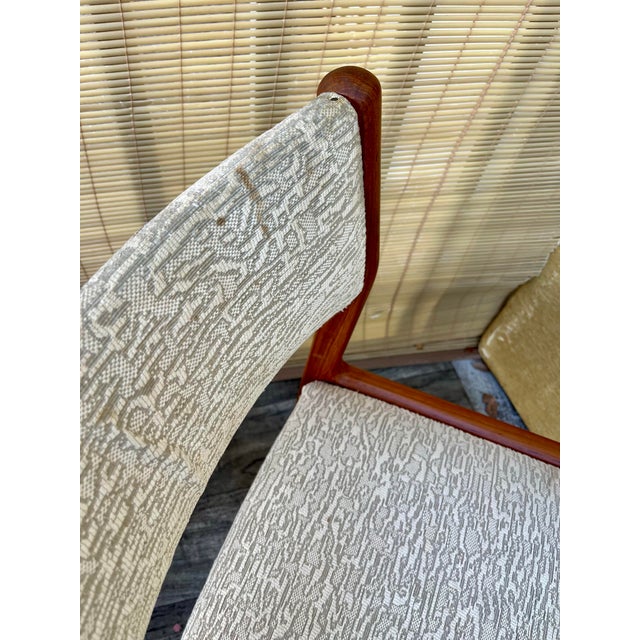 Mid-Century Danish Modern Dining Chairs by j.l. Moller-Hojbjerg, Denmark. Set of Six For Sale - Image 11 of 12