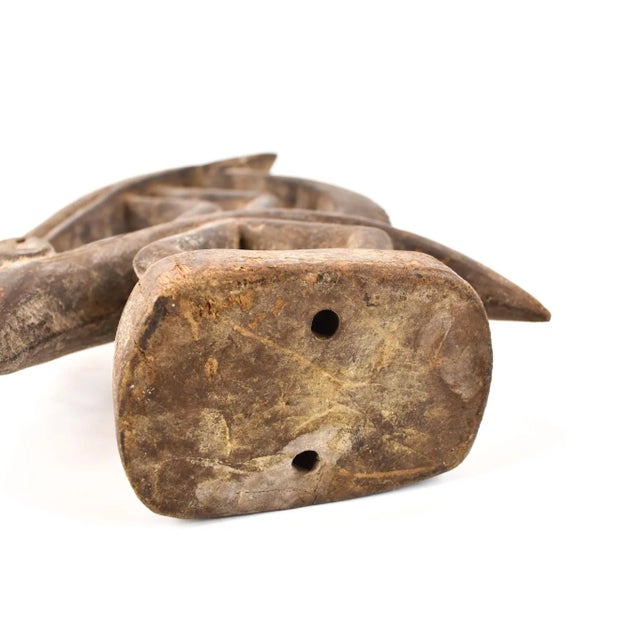 Mid 20th Century Bamana African Antelope Headcrest For Sale - Image 4 of 9