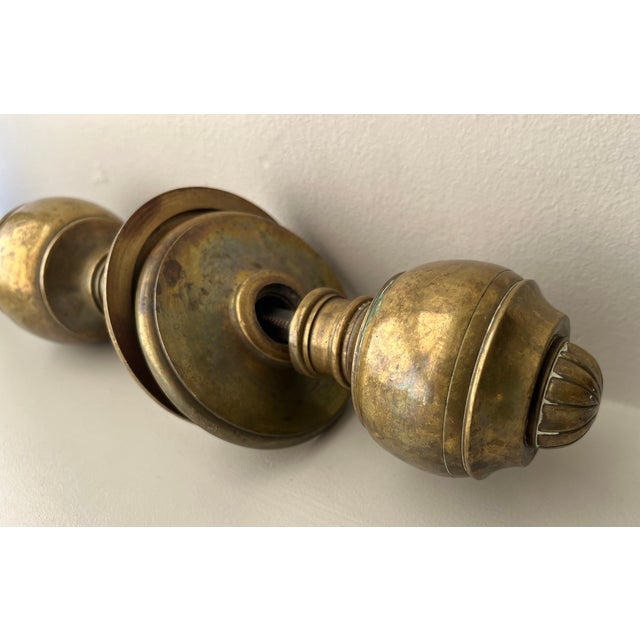 Antique 19th Century Brass Door Knob For Sale - Image 18 of 18