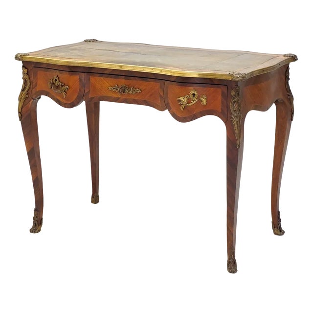 Vintage Wooden Desk, 1940s For Sale