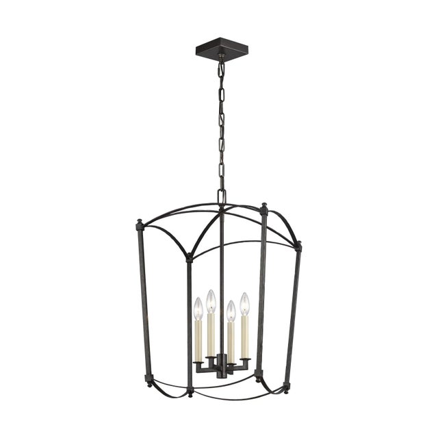 2020s Sean Lavin by Visual Comfort Studio Thayer Medium Lantern, Smith Steel For Sale - Image 5 of 5
