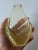 Yellow Vase by Miloslav Klinger for Železný Brod Sklo For Sale - Image 6 of 11