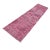 Pink Turkish Distressed Narrow Runner Rug, 1970s For Sale - Image 8 of 11