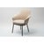 Linus armchair by marco dessí materials: upholstery: fabric structure: metal: black powder-coated metal, black chrome...