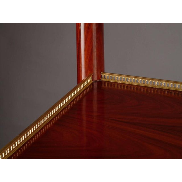 Brown Biedermeier Style Etagere Shelves For Sale - Image 8 of 11