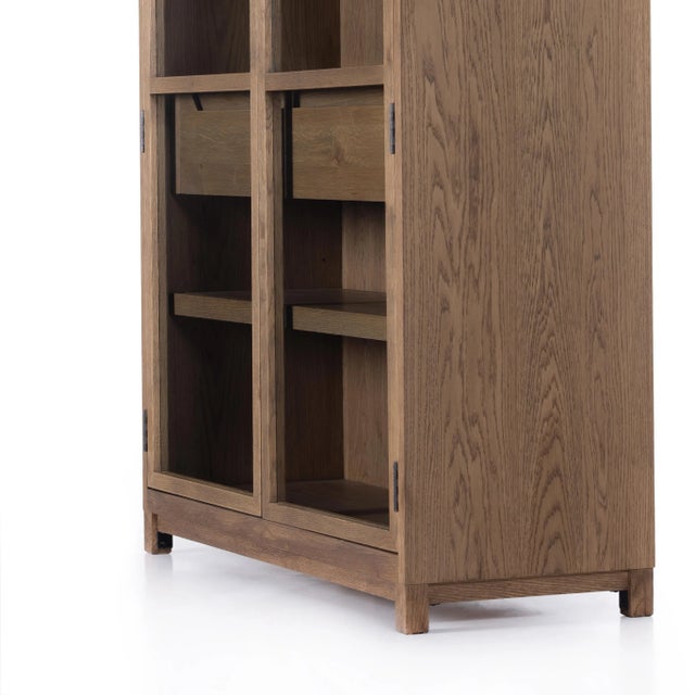 Four Hands Millie Cabinet, Drifted Oak Veneer For Sale - Image 12 of 12